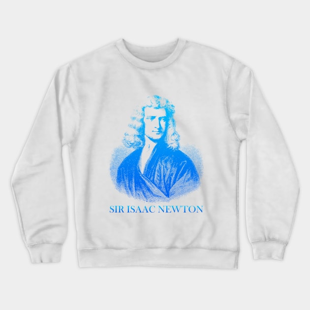 SIR ISAAC NEWTON Crewneck Sweatshirt by alfandi